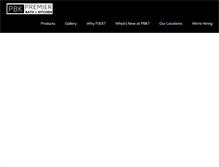 Tablet Screenshot of premierbathandkitchen.com